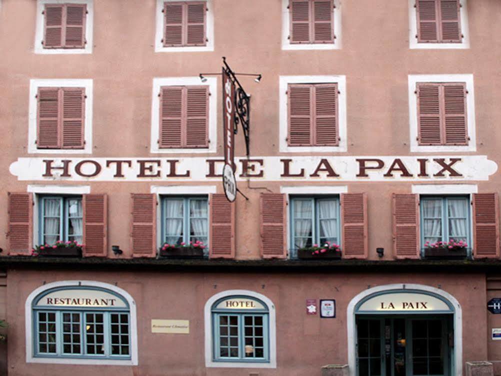 Logis Hotel De La Paix - 图尔尼 外观 照片